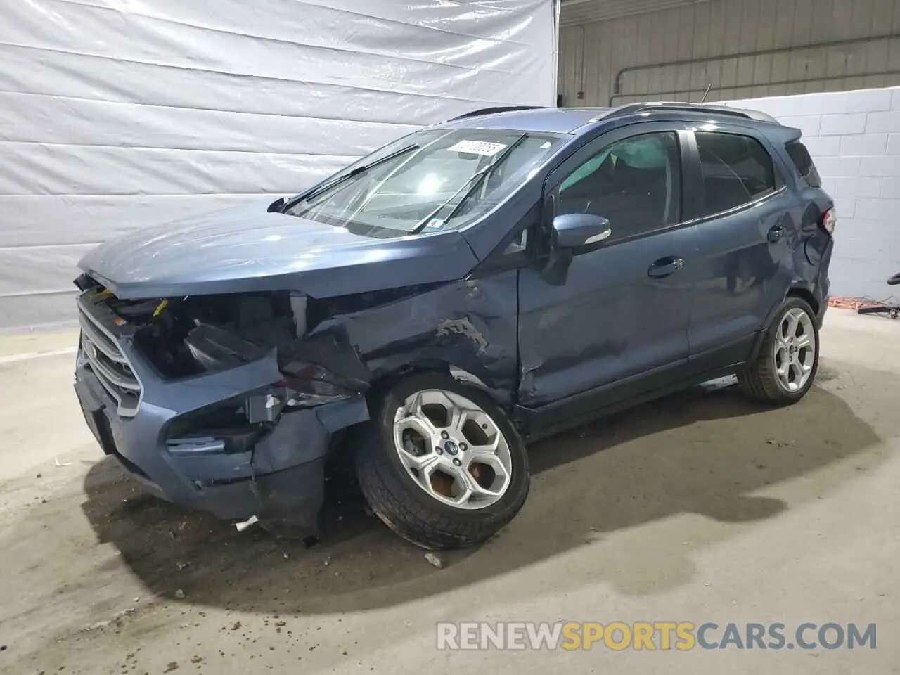1 Photograph of a damaged car MAJ6S3GL8MC437244 FORD ECOSPORT 2021