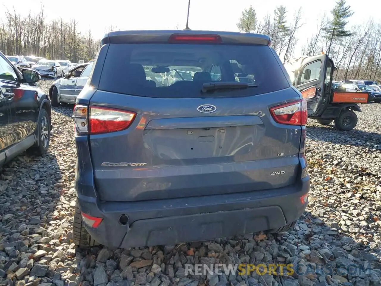 6 Photograph of a damaged car MAJ6S3GL8MC437244 FORD ECOSPORT 2021