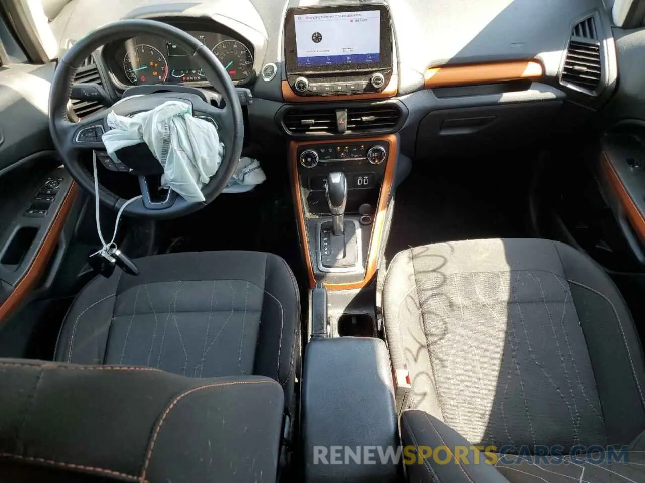 8 Photograph of a damaged car MAJ6S3GL8MC437244 FORD ECOSPORT 2021