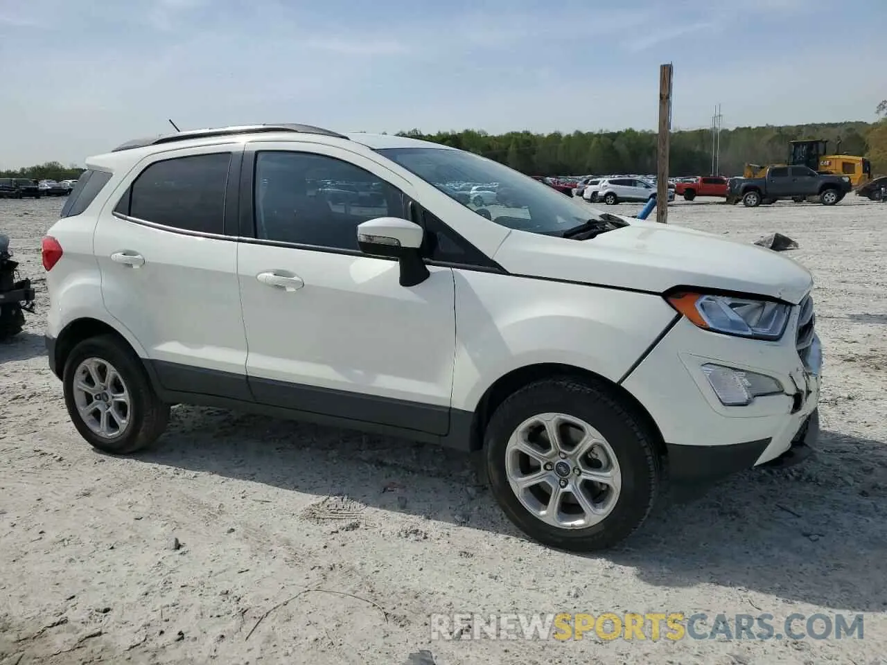 4 Photograph of a damaged car MAJ6S3GL8MC441407 FORD ECOSPORT 2021