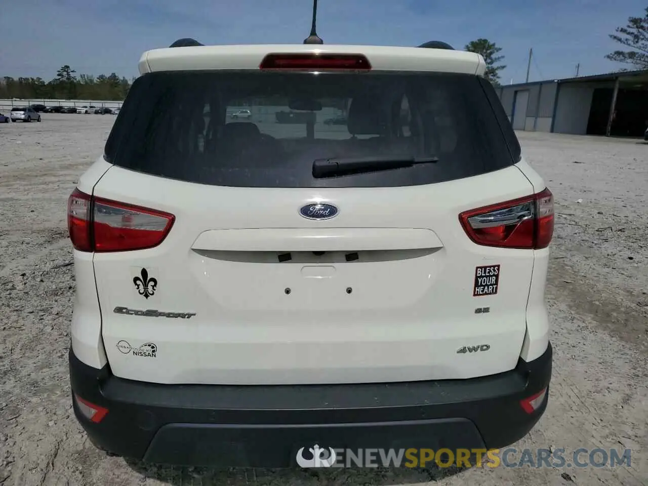 6 Photograph of a damaged car MAJ6S3GL8MC441407 FORD ECOSPORT 2021