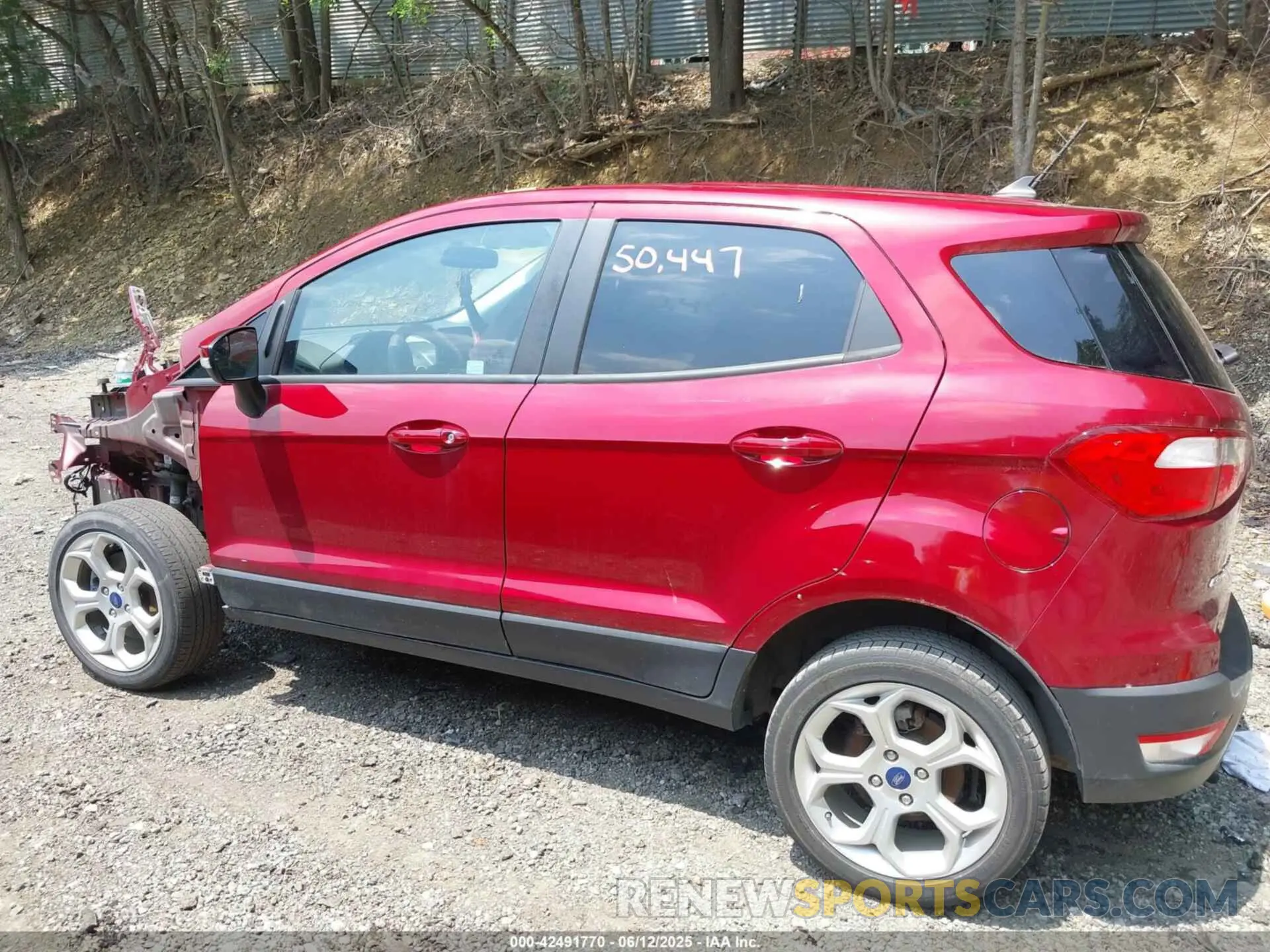 14 Photograph of a damaged car MAJ6S3GL8MC451595 FORD ECOSPORT 2021