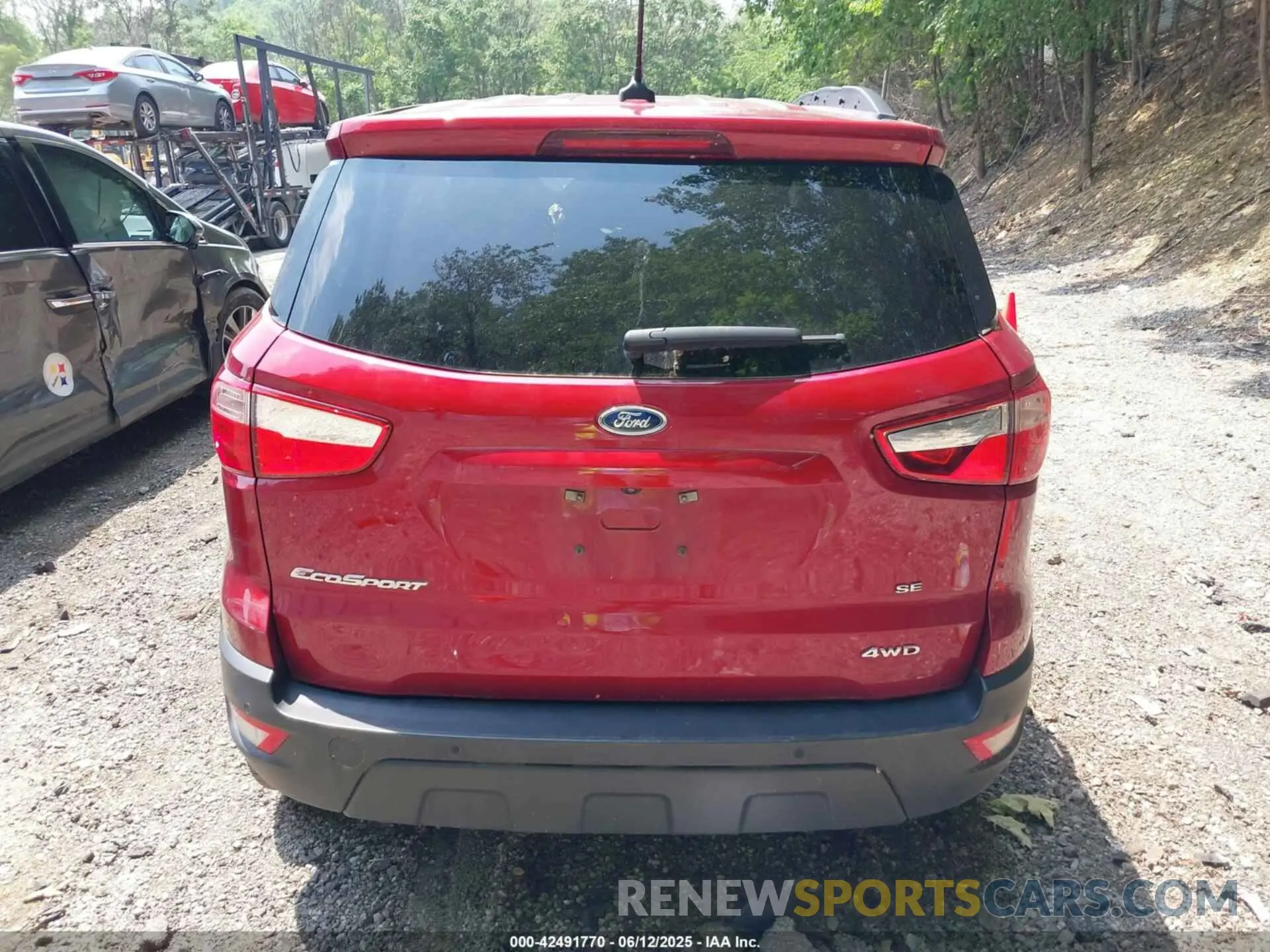 16 Photograph of a damaged car MAJ6S3GL8MC451595 FORD ECOSPORT 2021