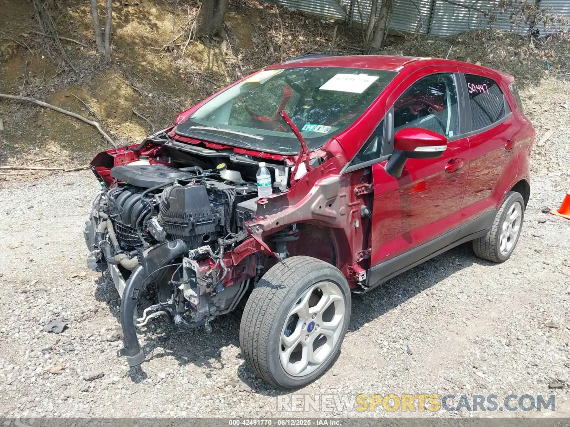 2 Photograph of a damaged car MAJ6S3GL8MC451595 FORD ECOSPORT 2021