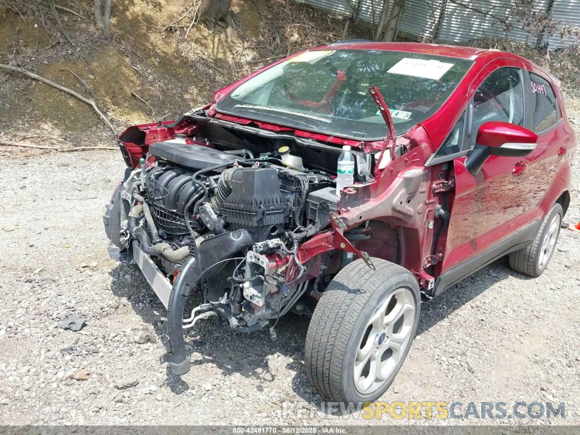 6 Photograph of a damaged car MAJ6S3GL8MC451595 FORD ECOSPORT 2021