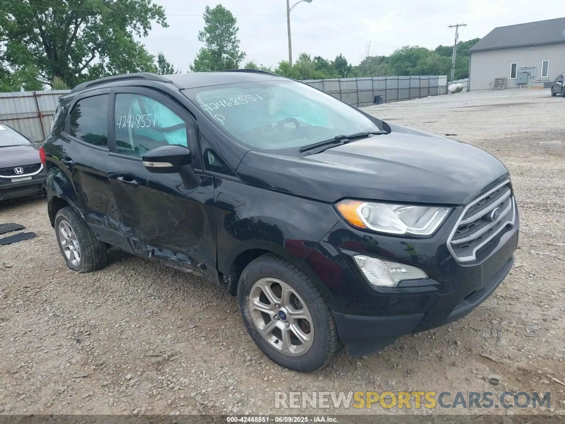 1 Photograph of a damaged car MAJ6S3GL9MC405743 FORD ECOSPORT 2021