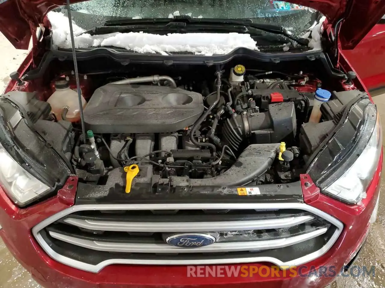 12 Photograph of a damaged car MAJ6S3GL9MC408464 FORD ECOSPORT 2021