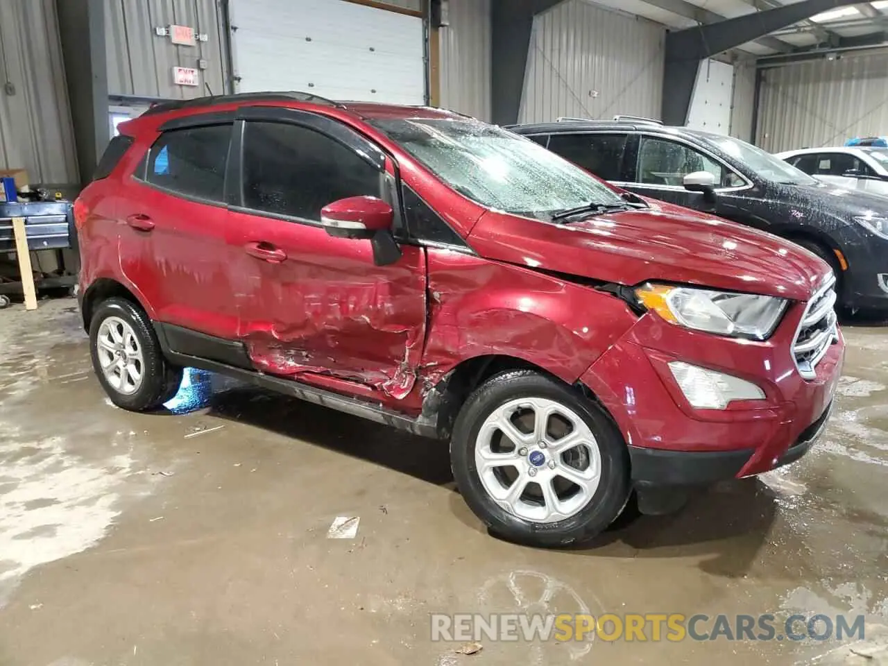 4 Photograph of a damaged car MAJ6S3GL9MC408464 FORD ECOSPORT 2021