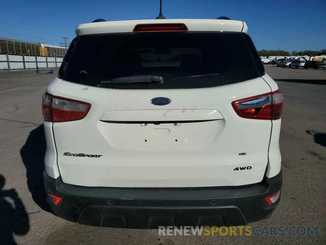 6 Photograph of a damaged car MAJ6S3GL9MC425314 FORD ECOSPORT 2021
