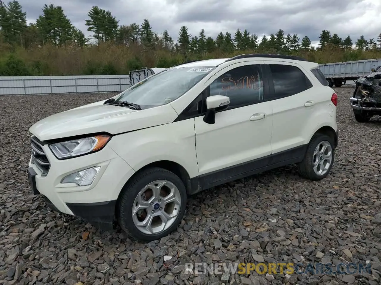 1 Photograph of a damaged car MAJ6S3GL9MC436202 FORD ECOSPORT 2021