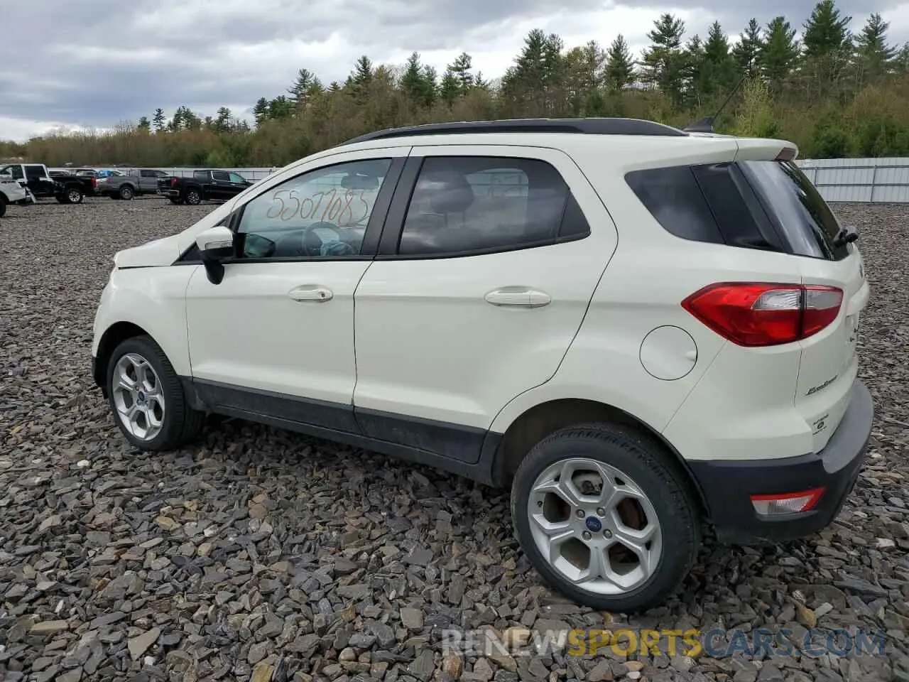 2 Photograph of a damaged car MAJ6S3GL9MC436202 FORD ECOSPORT 2021