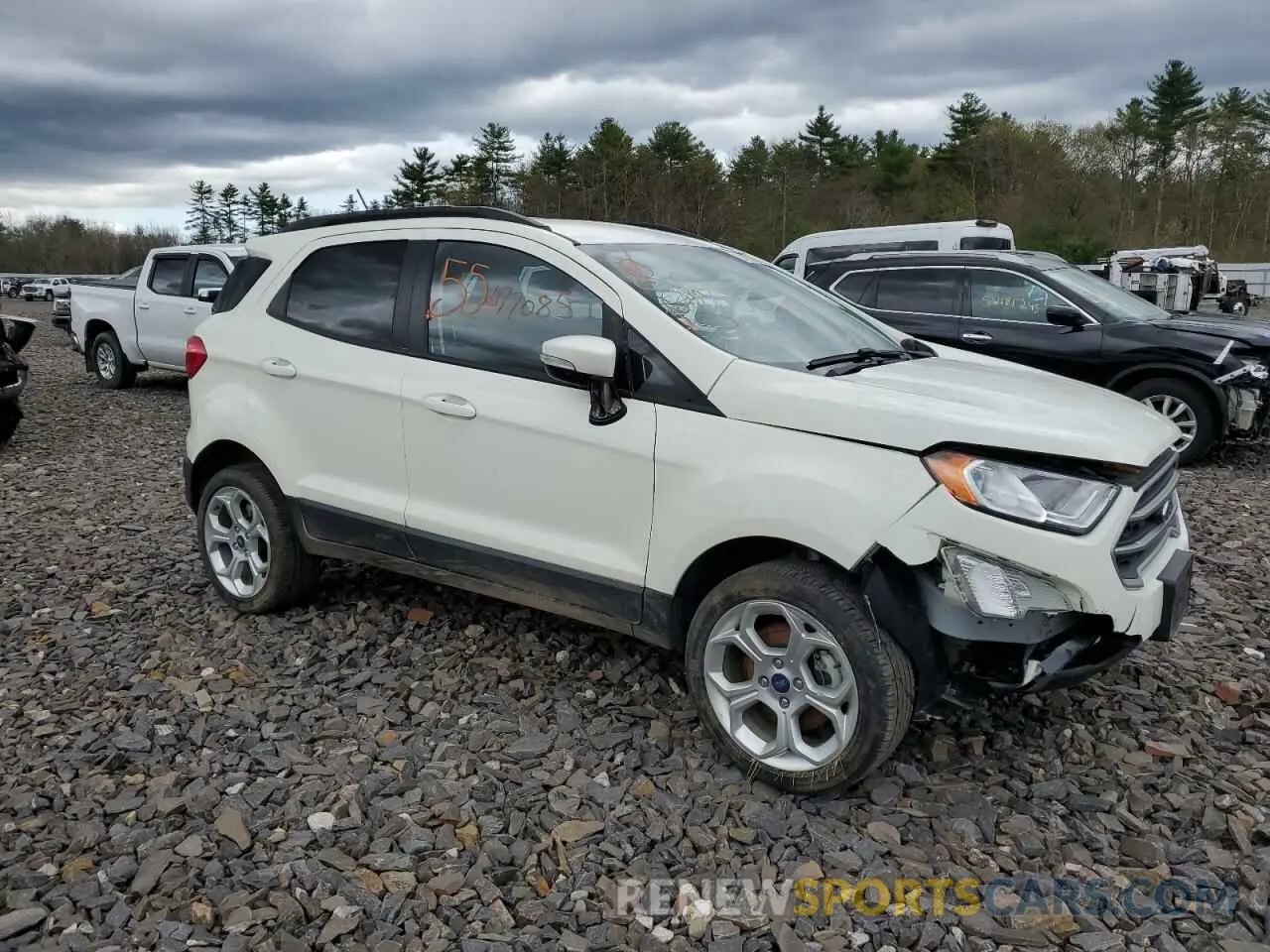 4 Photograph of a damaged car MAJ6S3GL9MC436202 FORD ECOSPORT 2021
