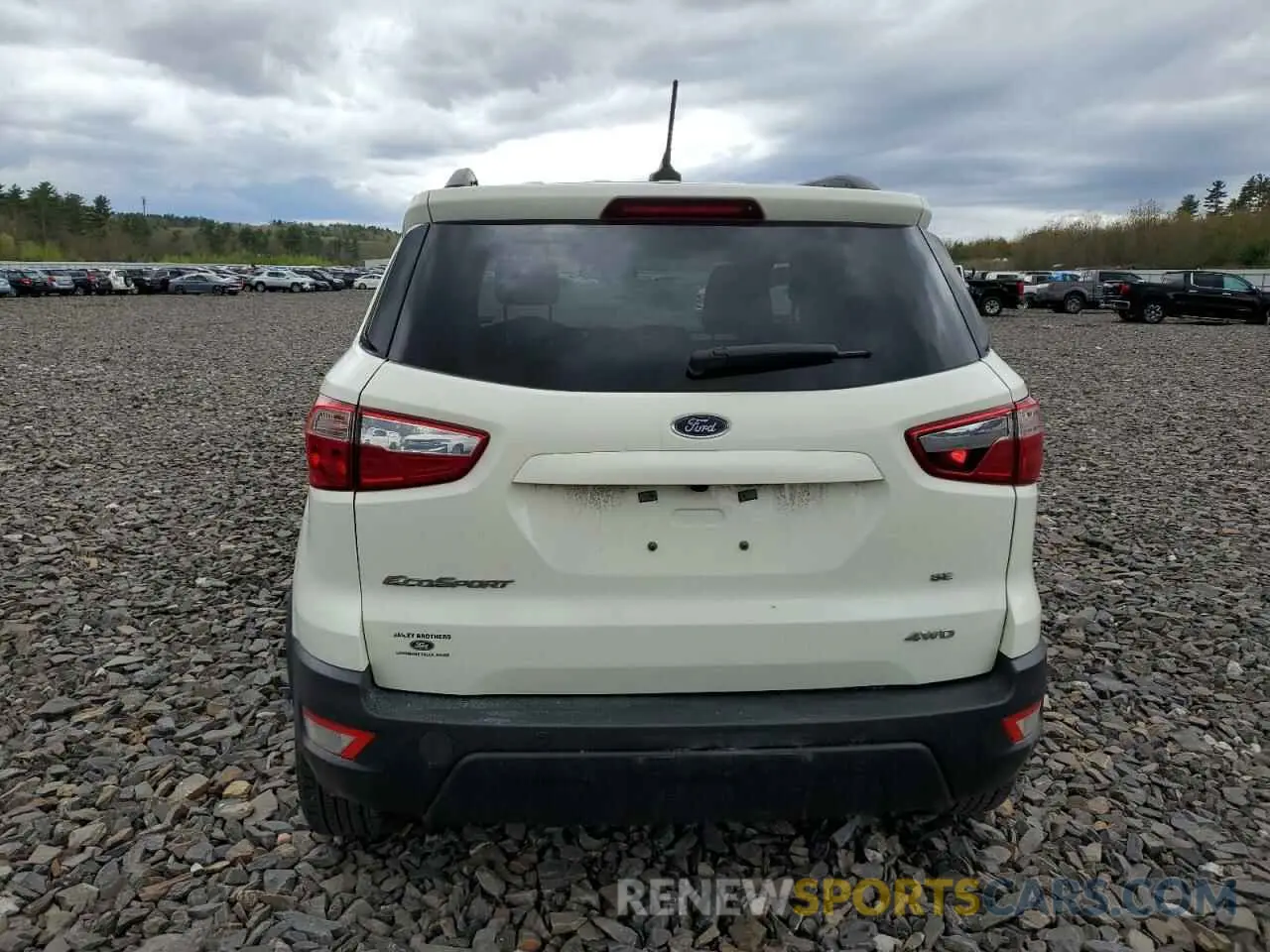 6 Photograph of a damaged car MAJ6S3GL9MC436202 FORD ECOSPORT 2021
