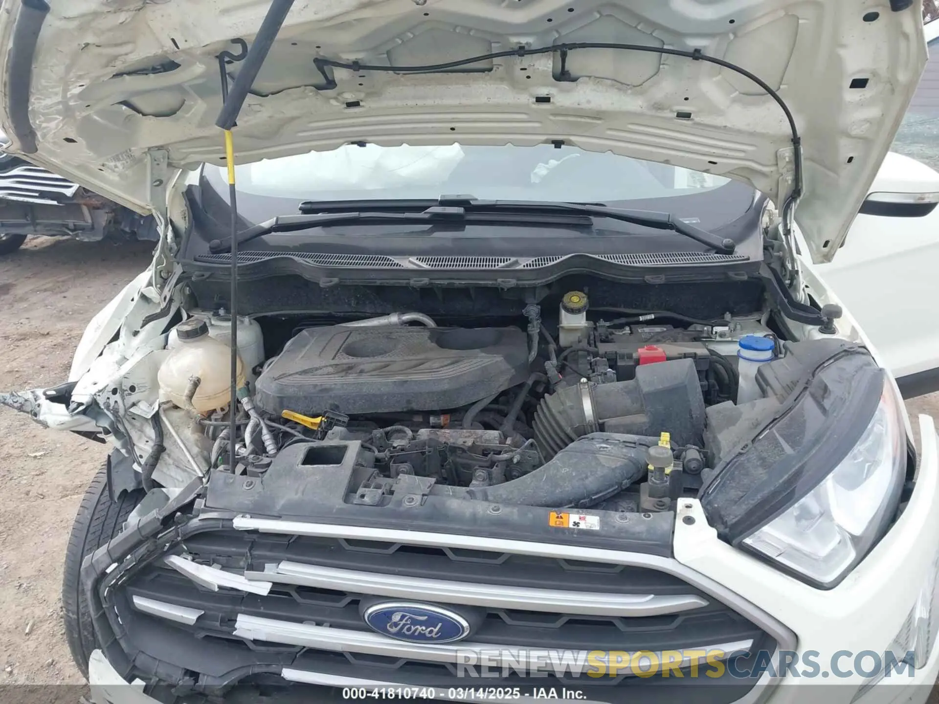 10 Photograph of a damaged car MAJ6S3GL9MC451248 FORD ECOSPORT 2021