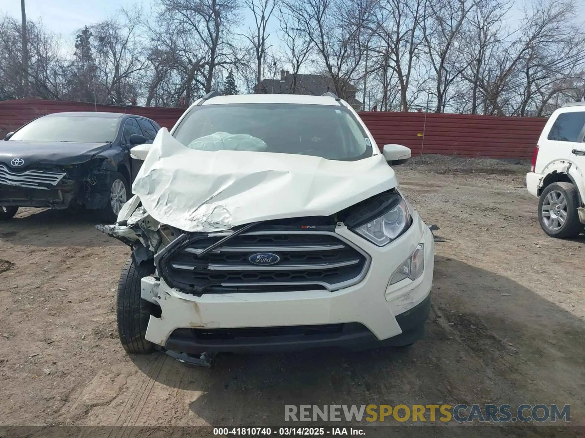 12 Photograph of a damaged car MAJ6S3GL9MC451248 FORD ECOSPORT 2021