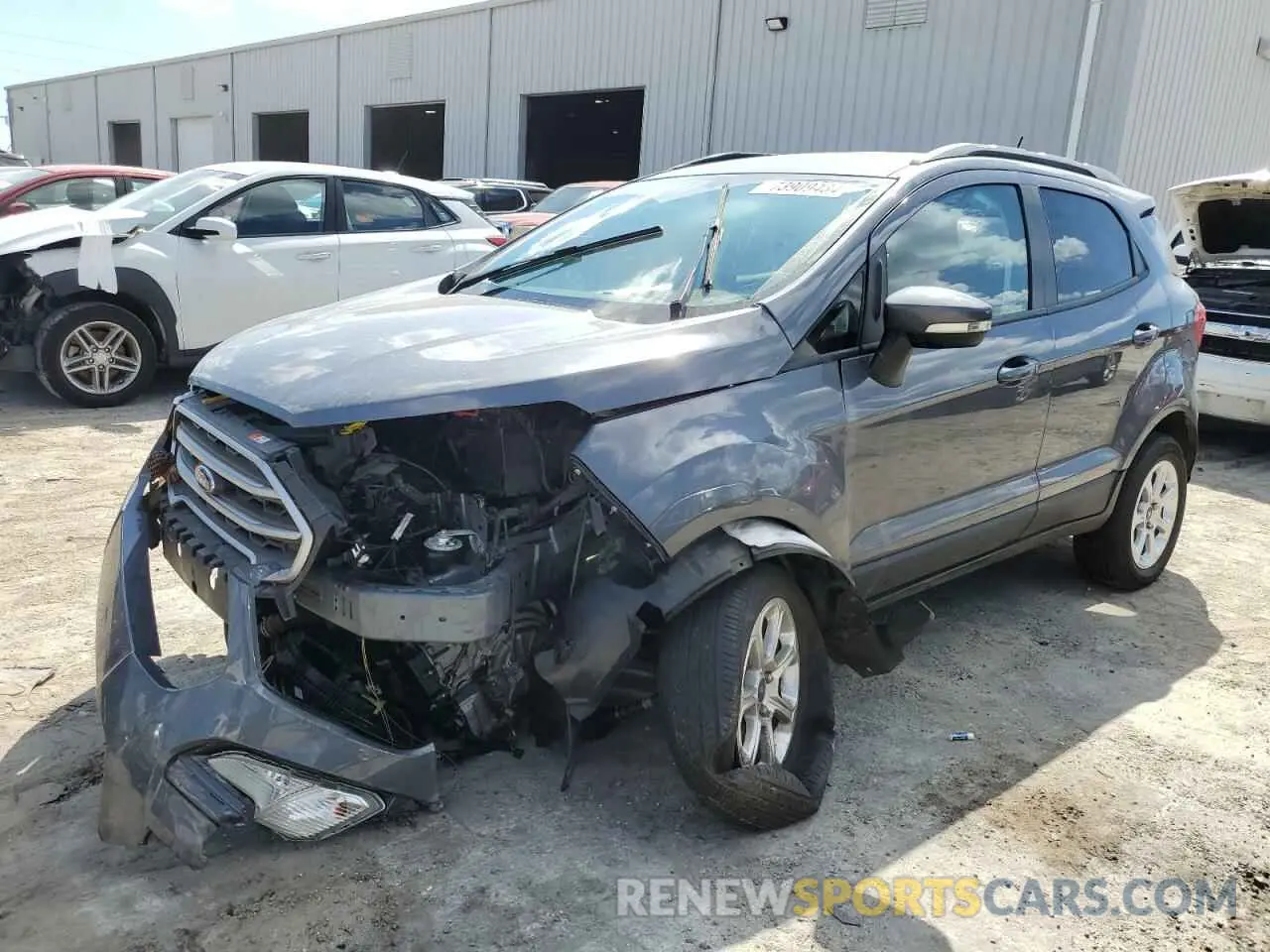 1 Photograph of a damaged car MAJ6S3GLXMC400244 FORD ECOSPORT 2021