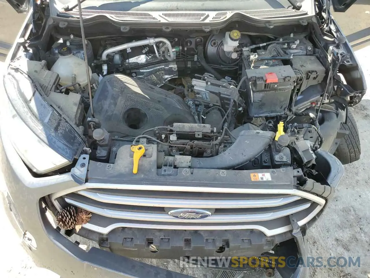 12 Photograph of a damaged car MAJ6S3GLXMC400244 FORD ECOSPORT 2021