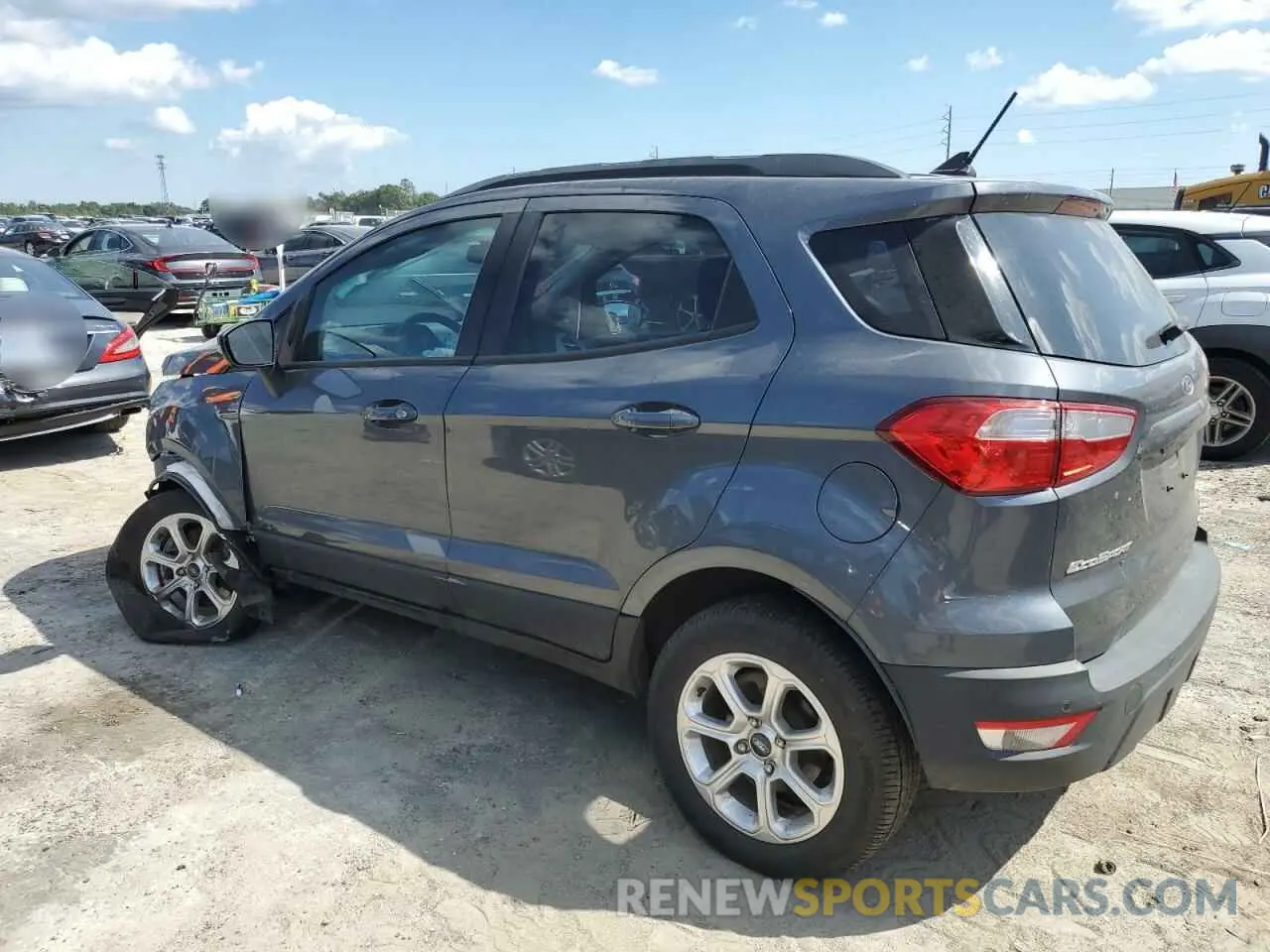 2 Photograph of a damaged car MAJ6S3GLXMC400244 FORD ECOSPORT 2021