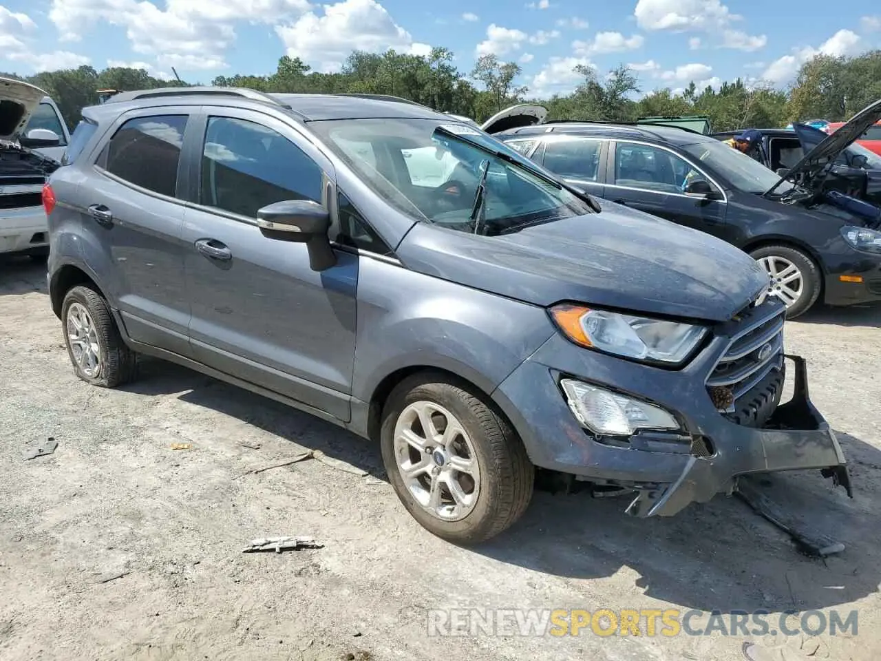 4 Photograph of a damaged car MAJ6S3GLXMC400244 FORD ECOSPORT 2021