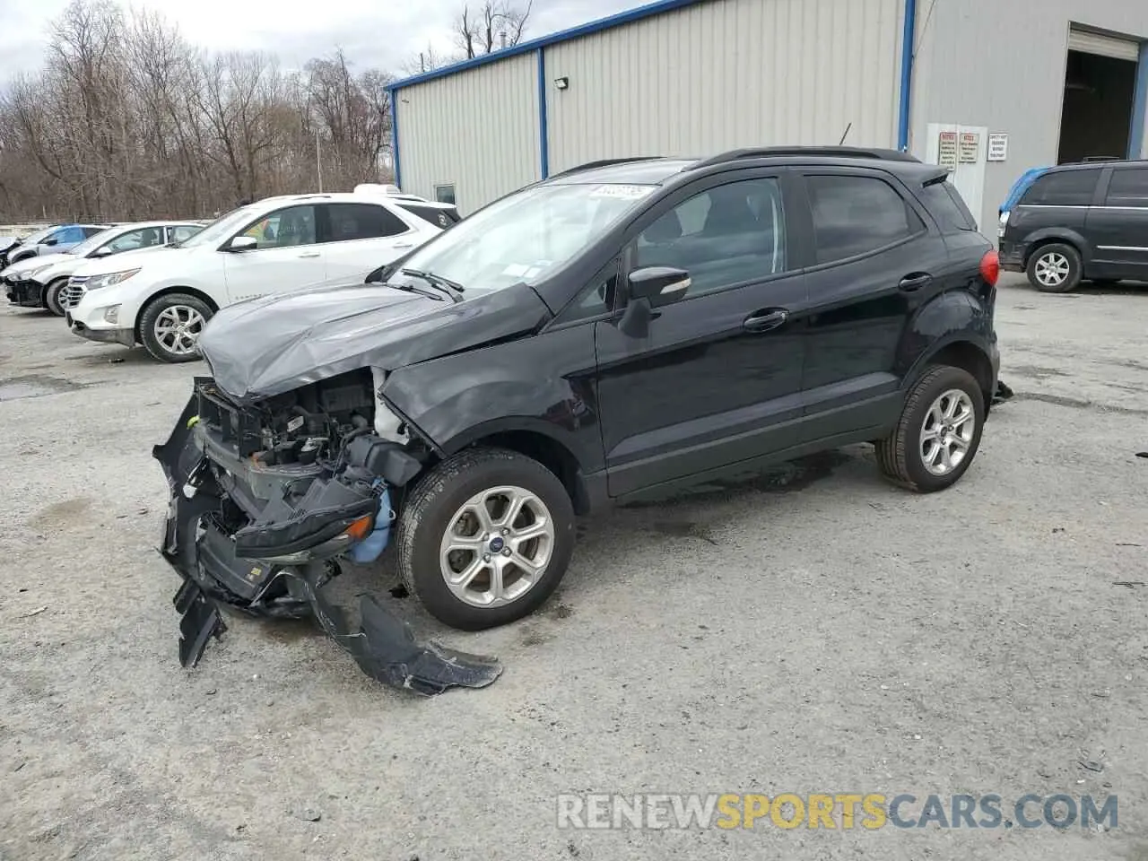 1 Photograph of a damaged car MAJ6S3GLXMC403631 FORD ECOSPORT 2021