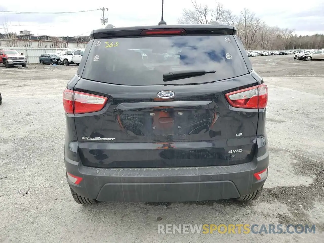 6 Photograph of a damaged car MAJ6S3GLXMC403631 FORD ECOSPORT 2021