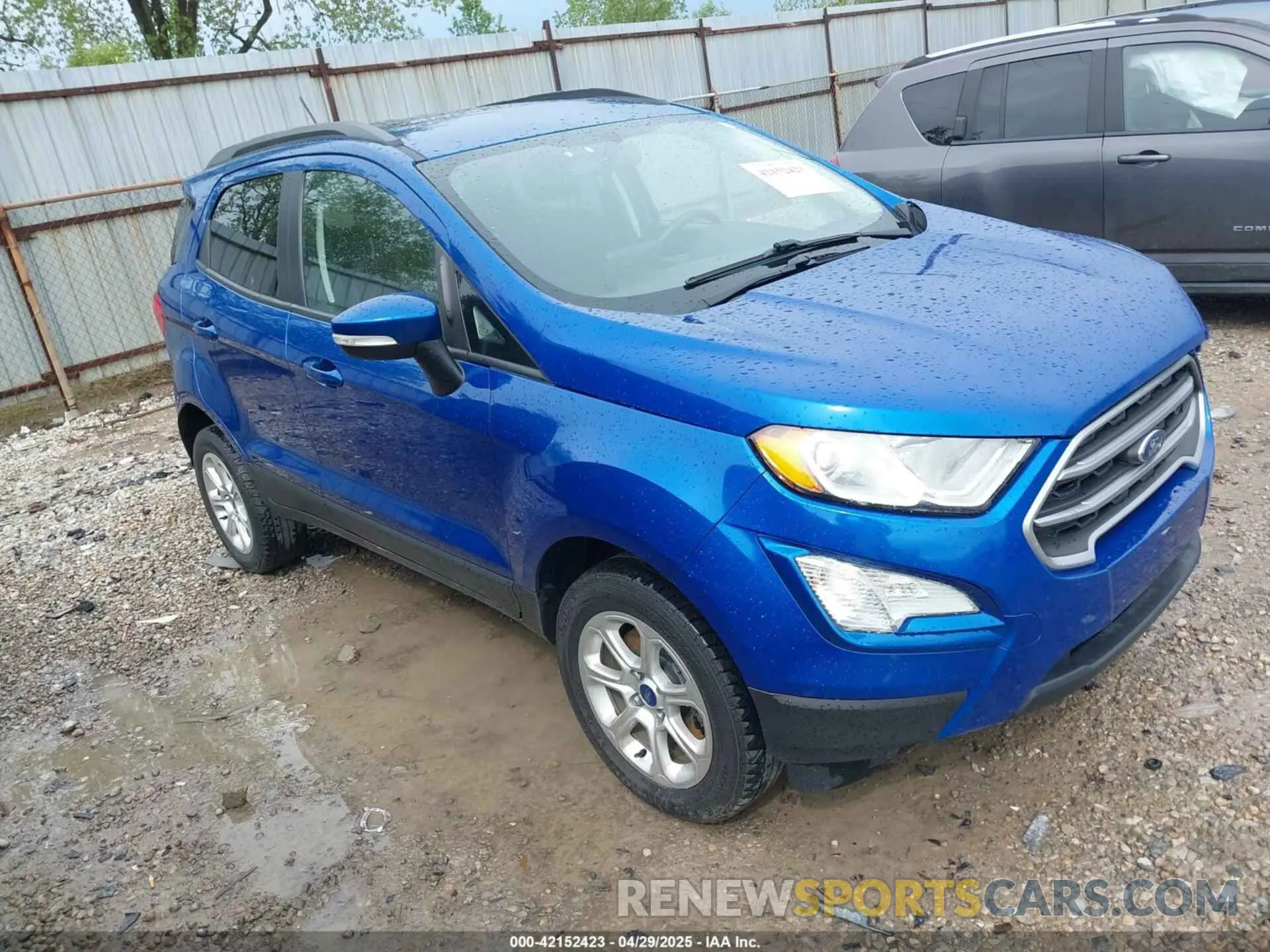 1 Photograph of a damaged car MAJ6S3GLXMC427038 FORD ECOSPORT 2021