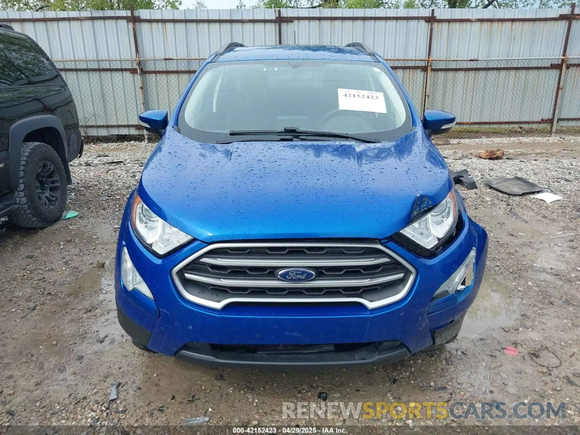 12 Photograph of a damaged car MAJ6S3GLXMC427038 FORD ECOSPORT 2021