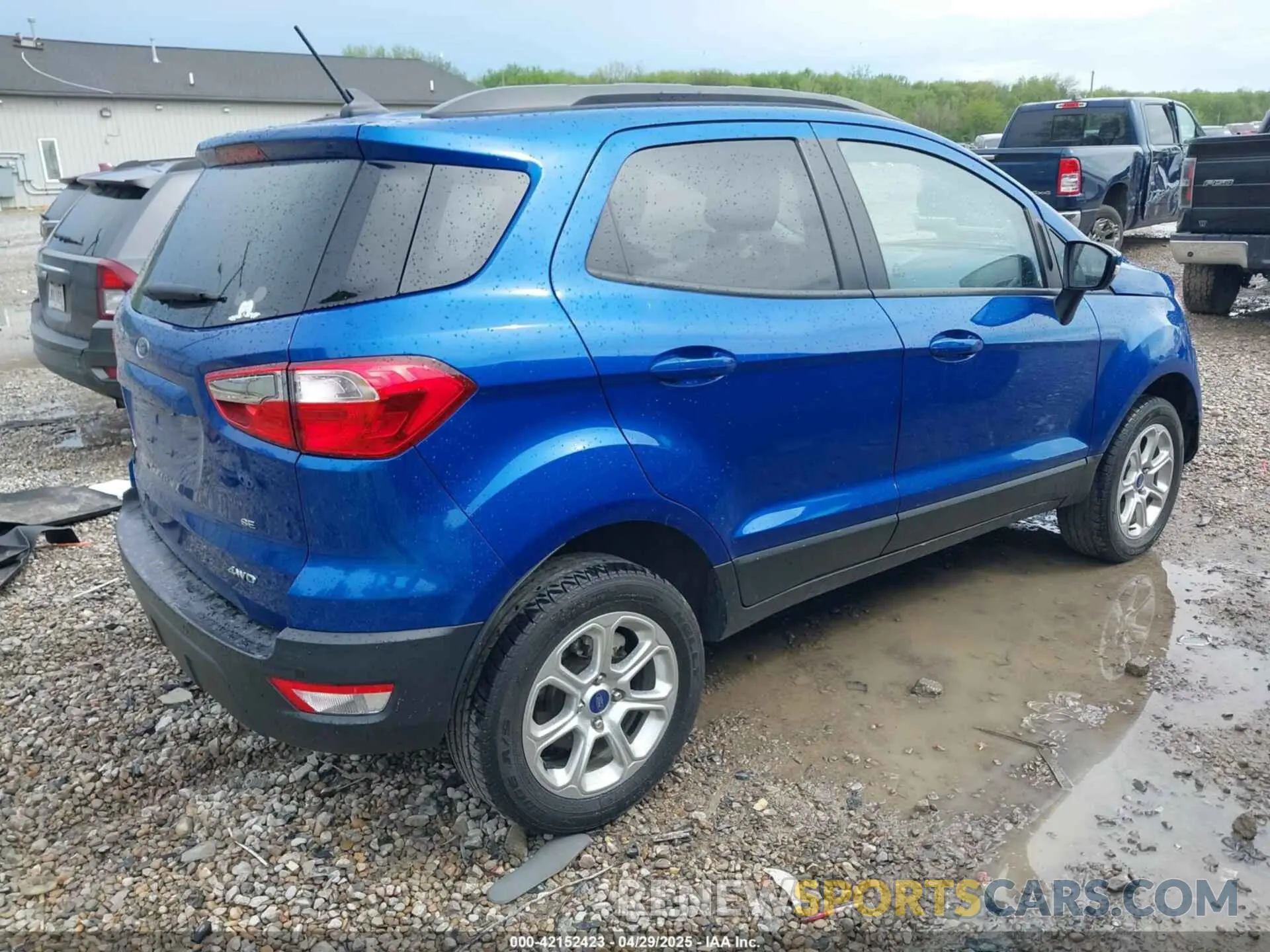 4 Photograph of a damaged car MAJ6S3GLXMC427038 FORD ECOSPORT 2021