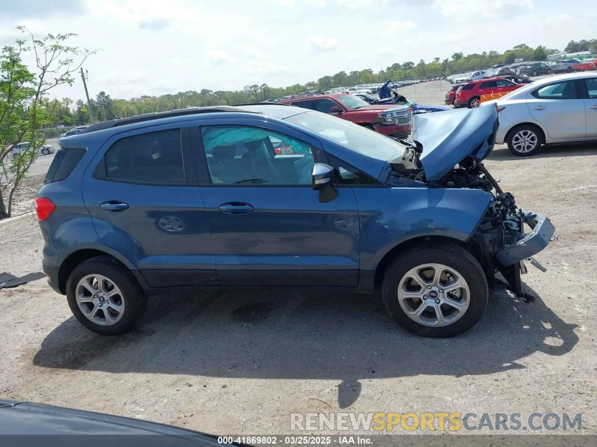 12 Photograph of a damaged car MAJ6S3GLXMC441005 FORD ECOSPORT 2021