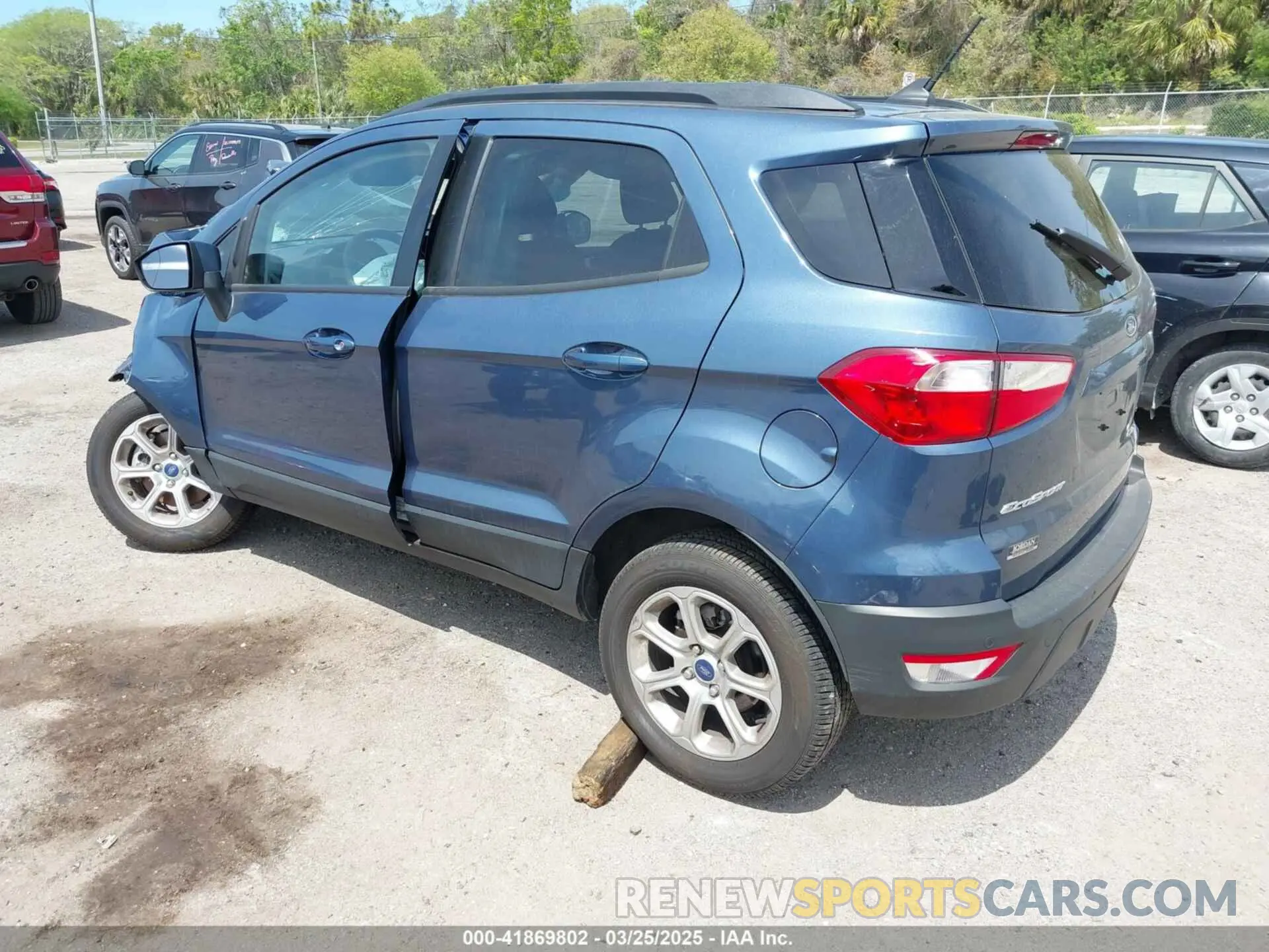 3 Photograph of a damaged car MAJ6S3GLXMC441005 FORD ECOSPORT 2021