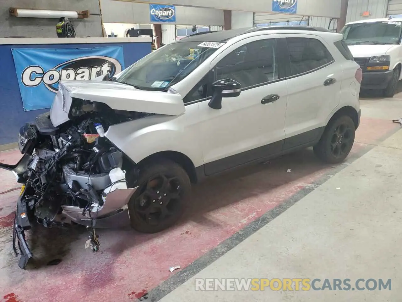 1 Photograph of a damaged car MAJ6S3JL0MC404537 FORD ECOSPORT 2021