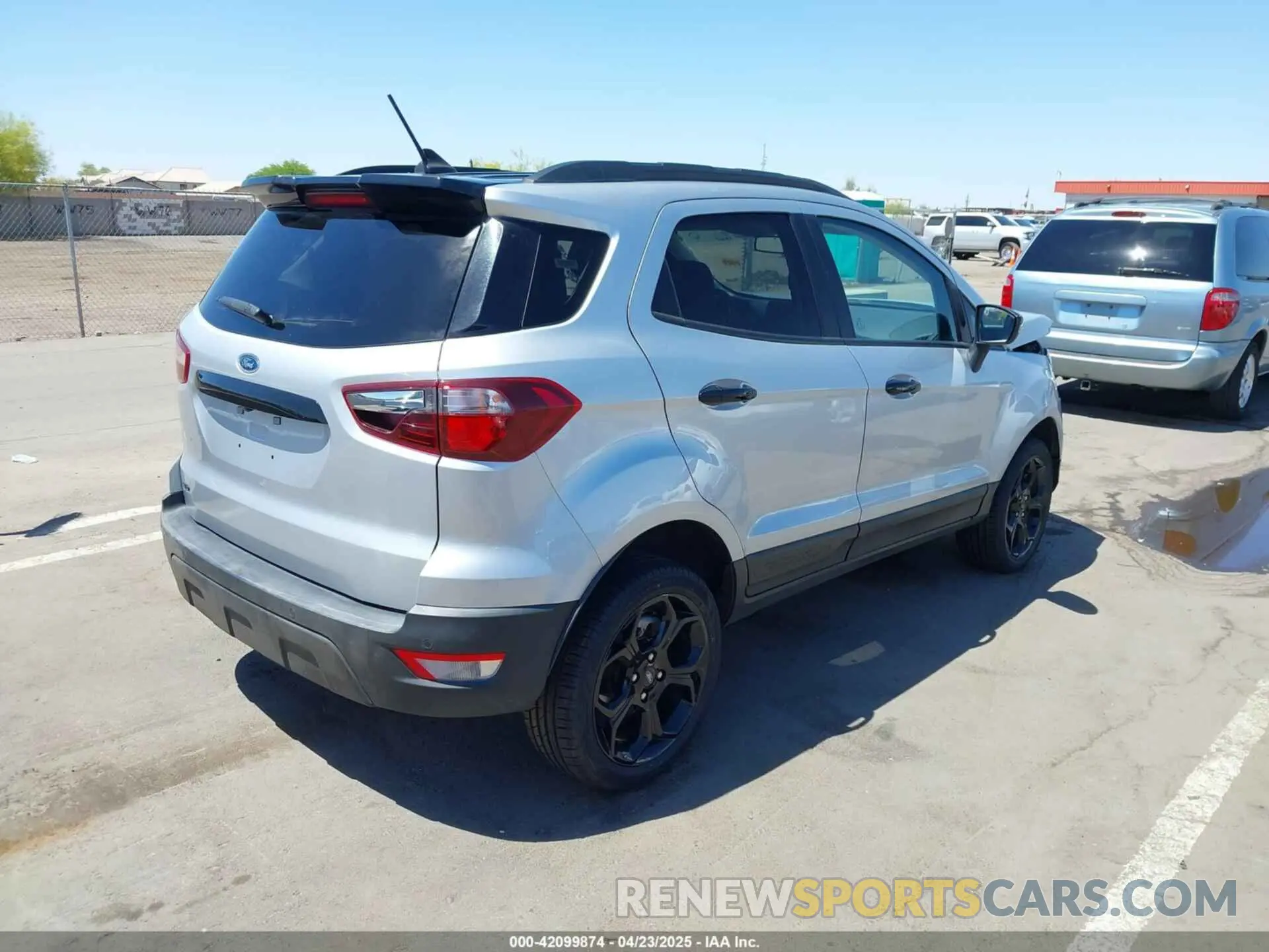4 Photograph of a damaged car MAJ6S3JL0MC412766 FORD ECOSPORT 2021