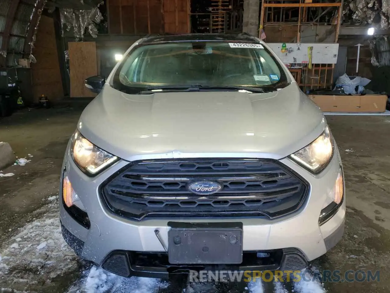 5 Photograph of a damaged car MAJ6S3JL0MC412797 FORD ECOSPORT 2021