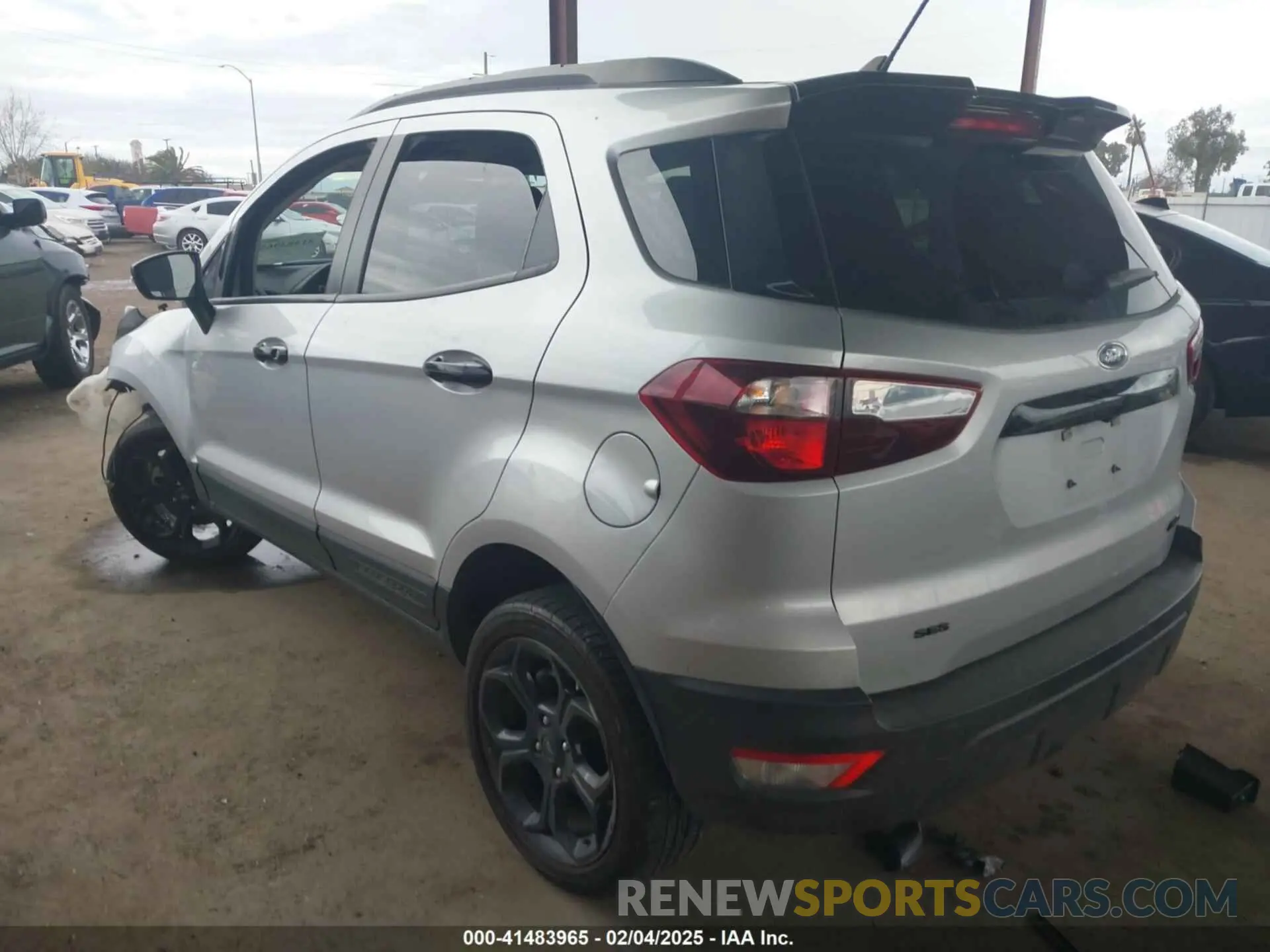 3 Photograph of a damaged car MAJ6S3JL2MC424921 FORD ECOSPORT 2021