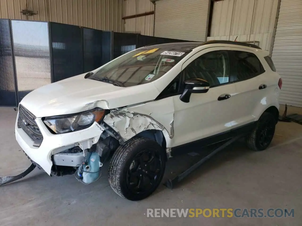 1 Photograph of a damaged car MAJ6S3JL2MC427401 FORD ECOSPORT 2021