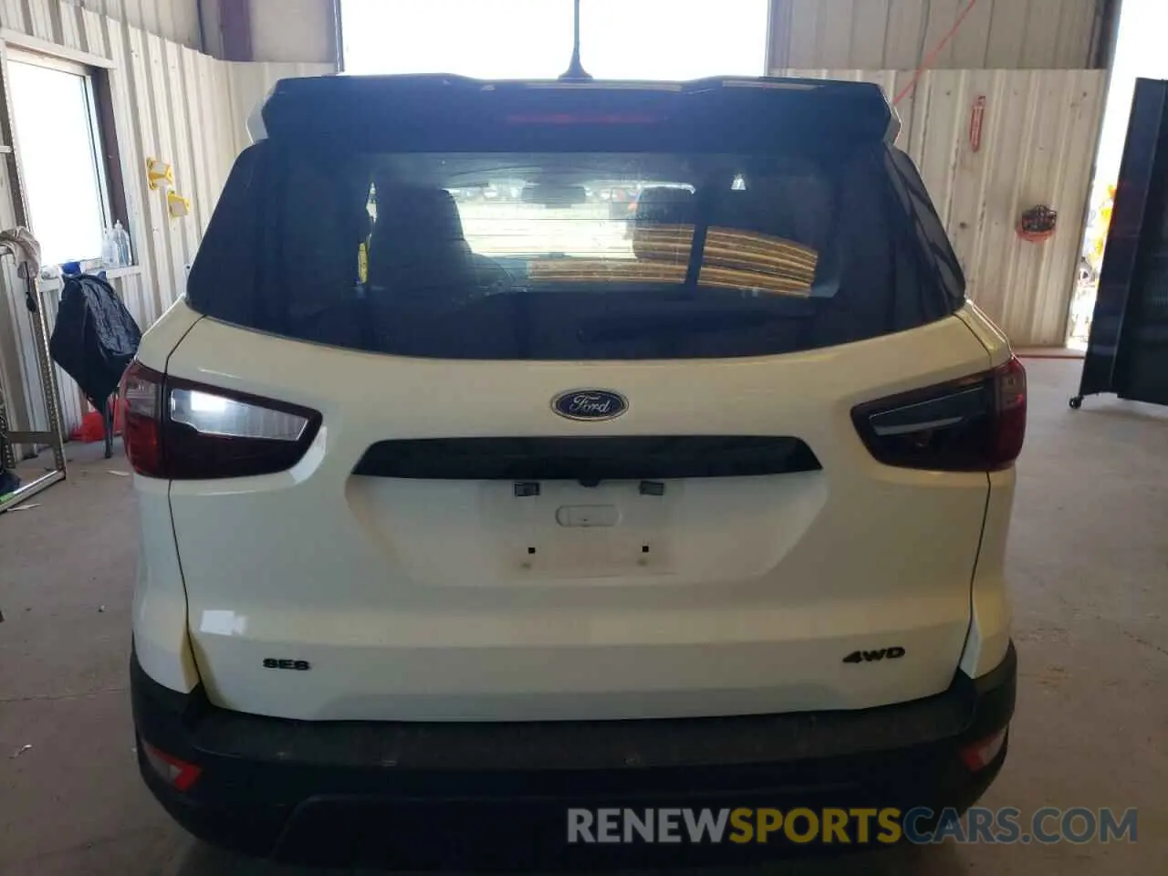 6 Photograph of a damaged car MAJ6S3JL2MC427401 FORD ECOSPORT 2021