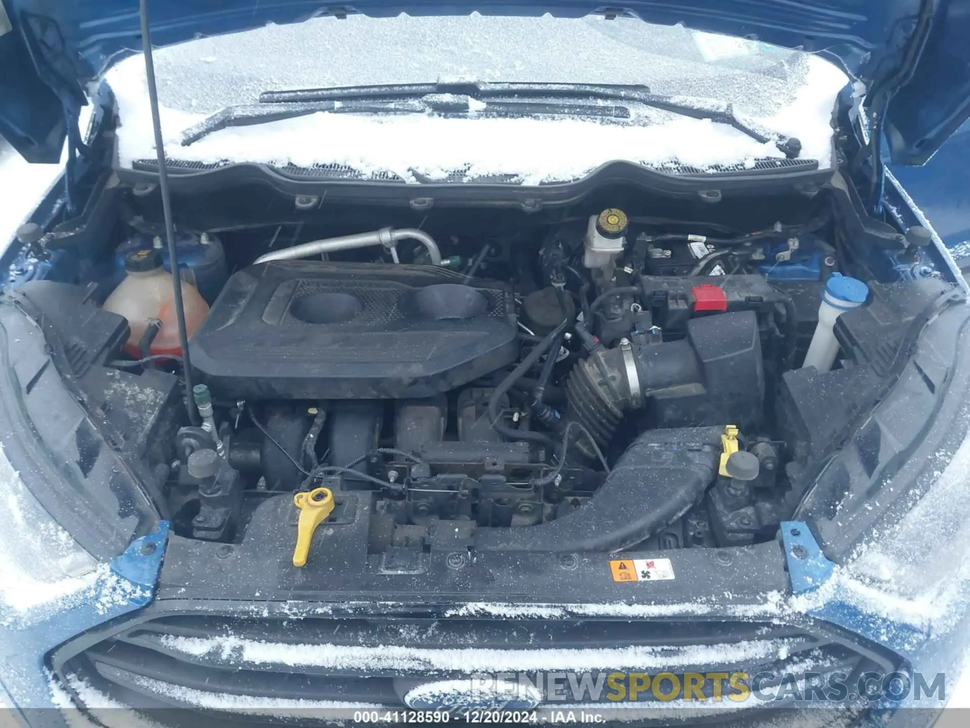 10 Photograph of a damaged car MAJ6S3JL4MC403522 FORD ECOSPORT 2021