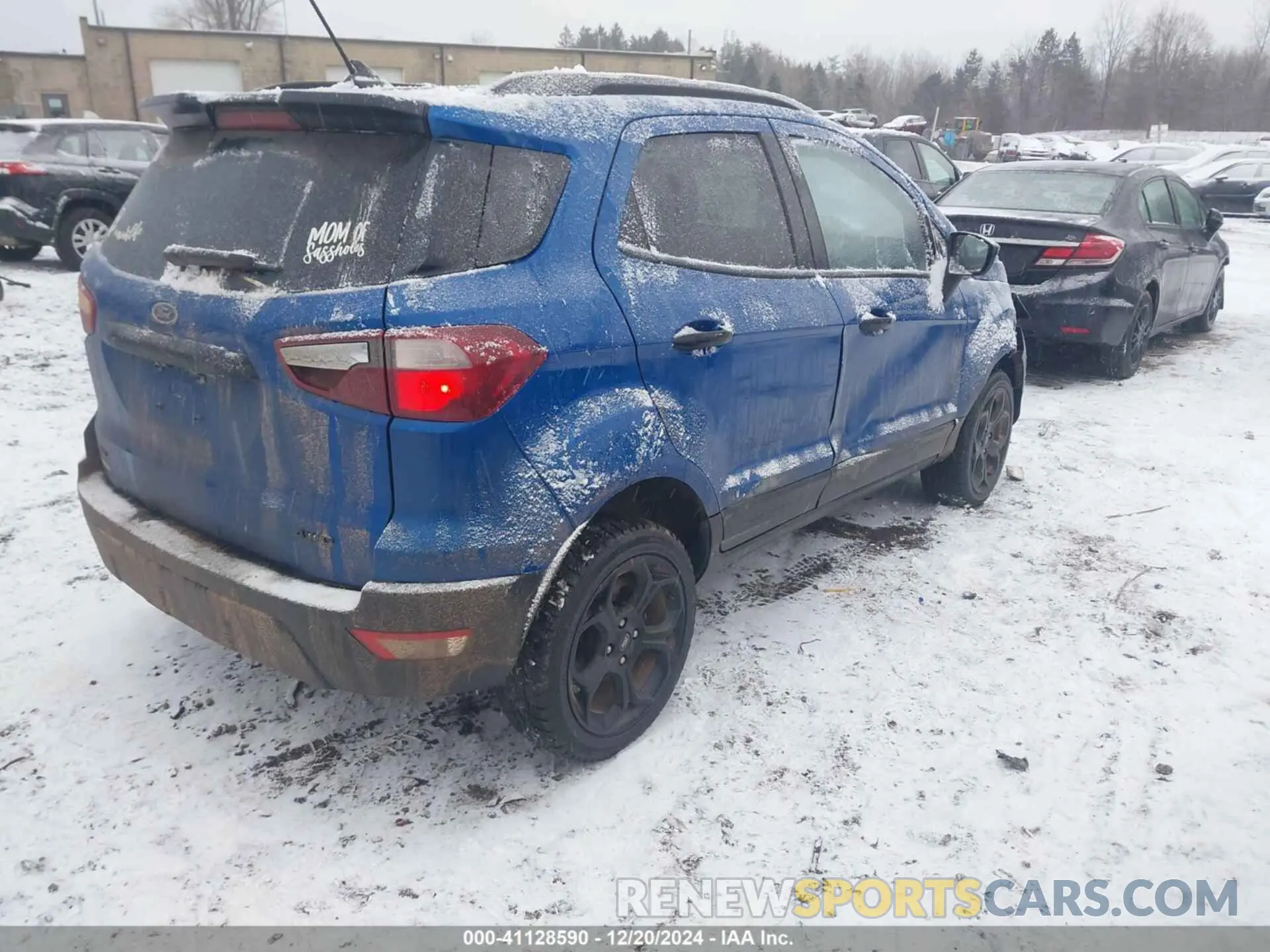 4 Photograph of a damaged car MAJ6S3JL4MC403522 FORD ECOSPORT 2021