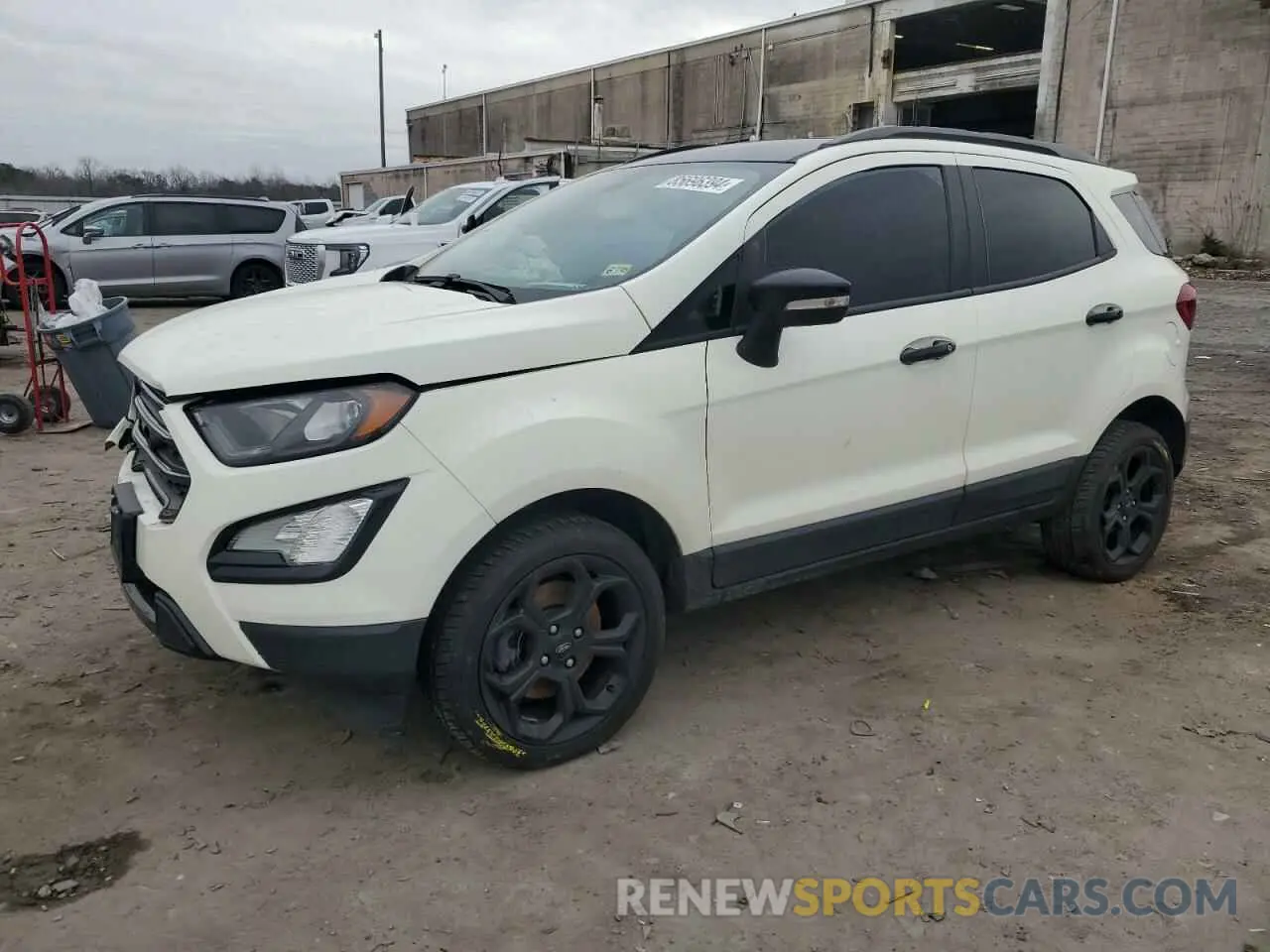 1 Photograph of a damaged car MAJ6S3JL6MC401495 FORD ECOSPORT 2021