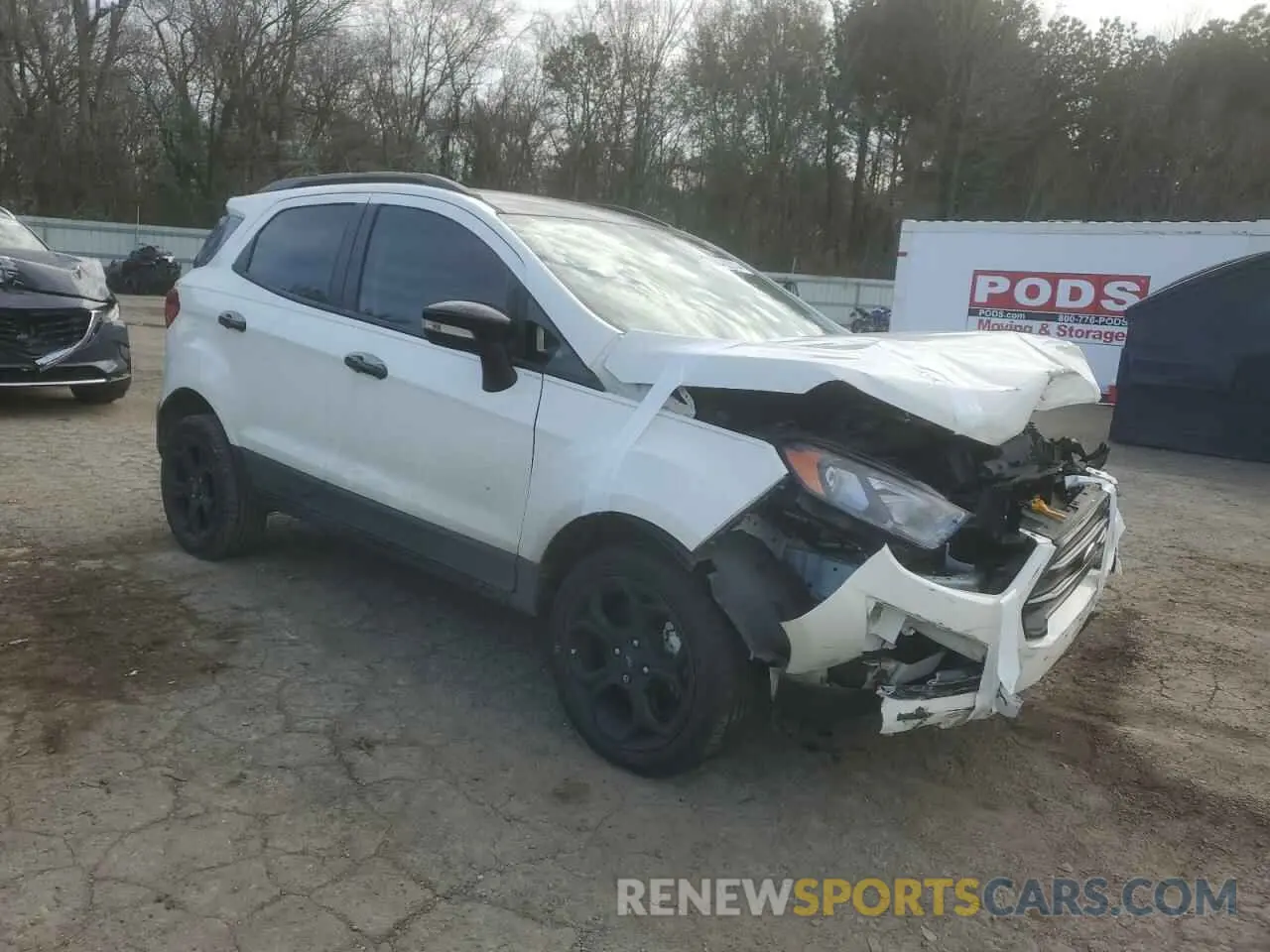 4 Photograph of a damaged car MAJ6S3JL8MC404110 FORD ECOSPORT 2021