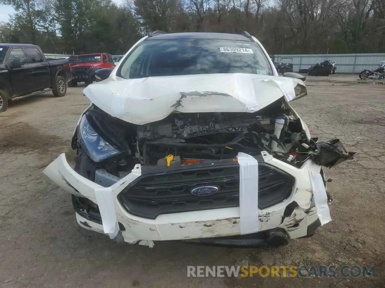 5 Photograph of a damaged car MAJ6S3JL8MC404110 FORD ECOSPORT 2021