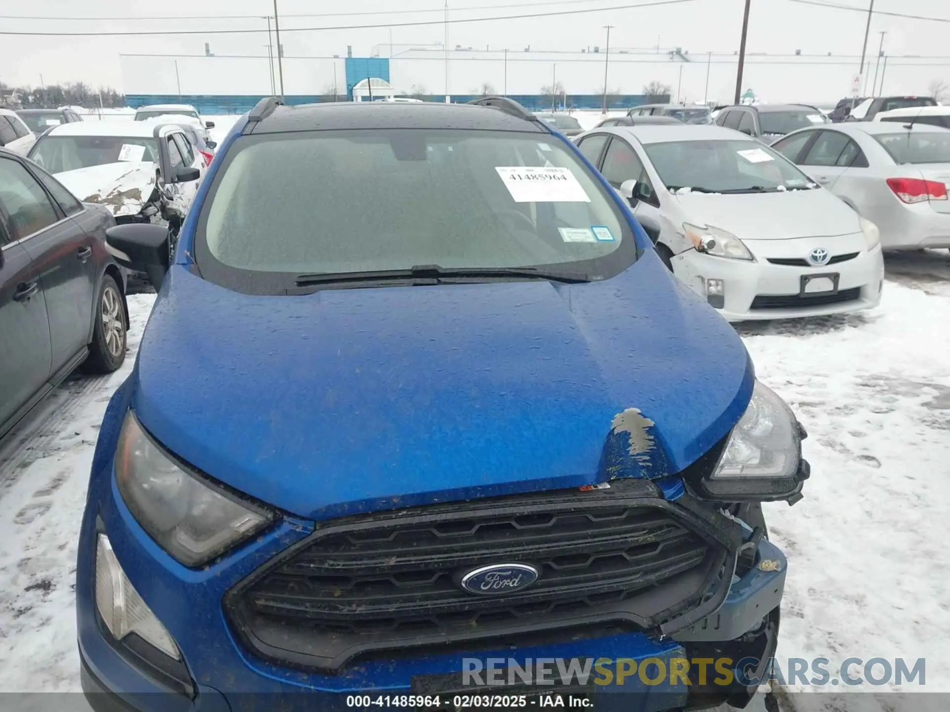11 Photograph of a damaged car MAJ6S3JL8MC412059 FORD ECOSPORT 2021