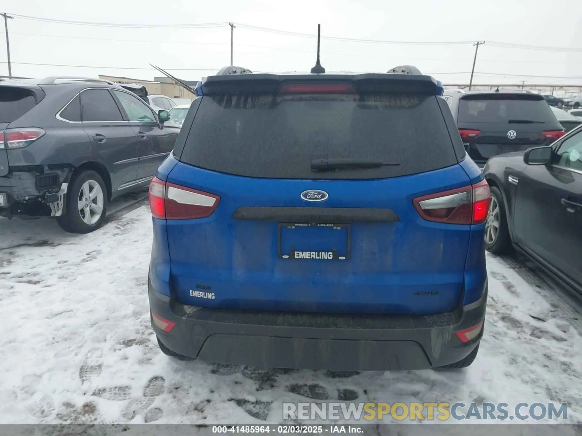 15 Photograph of a damaged car MAJ6S3JL8MC412059 FORD ECOSPORT 2021