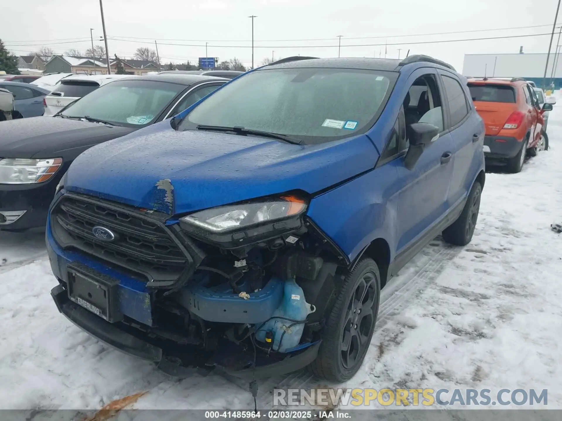 6 Photograph of a damaged car MAJ6S3JL8MC412059 FORD ECOSPORT 2021