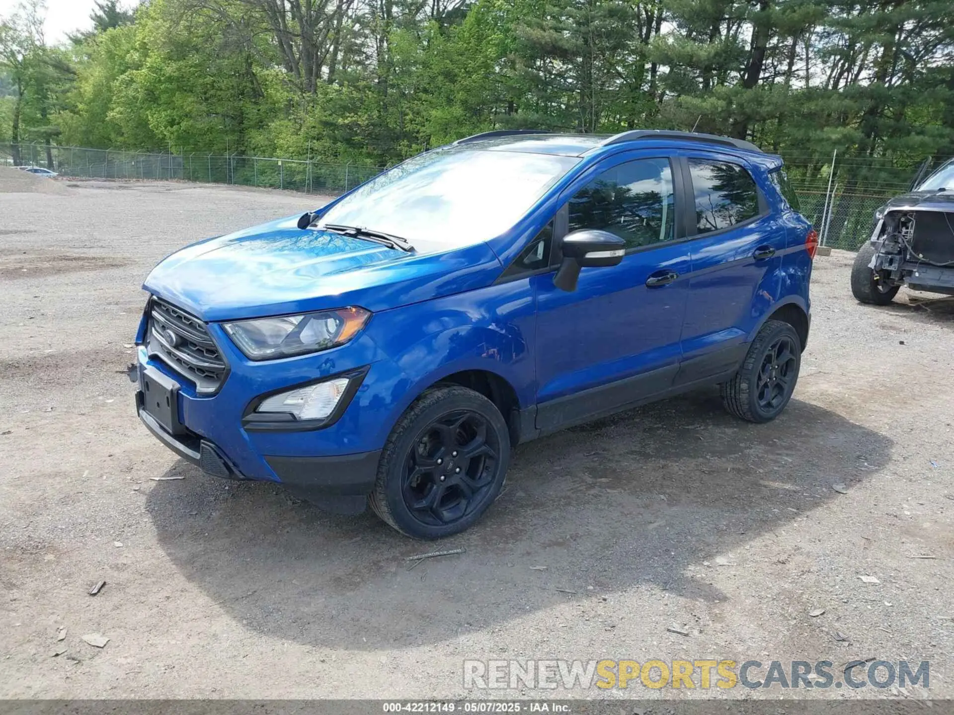 2 Photograph of a damaged car MAJ6S3JL8MC435874 FORD ECOSPORT 2021