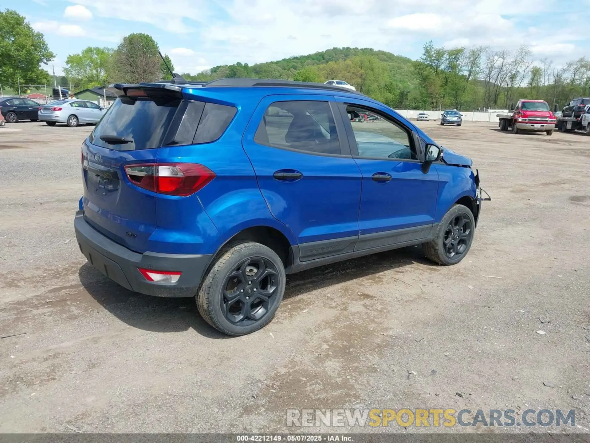 4 Photograph of a damaged car MAJ6S3JL8MC435874 FORD ECOSPORT 2021