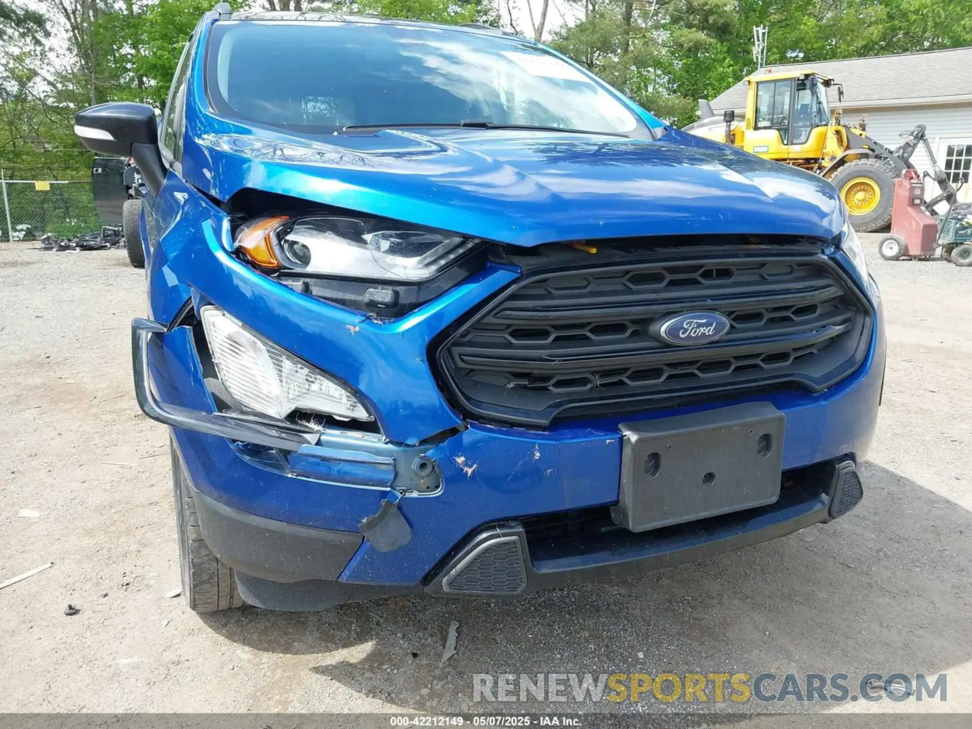 6 Photograph of a damaged car MAJ6S3JL8MC435874 FORD ECOSPORT 2021