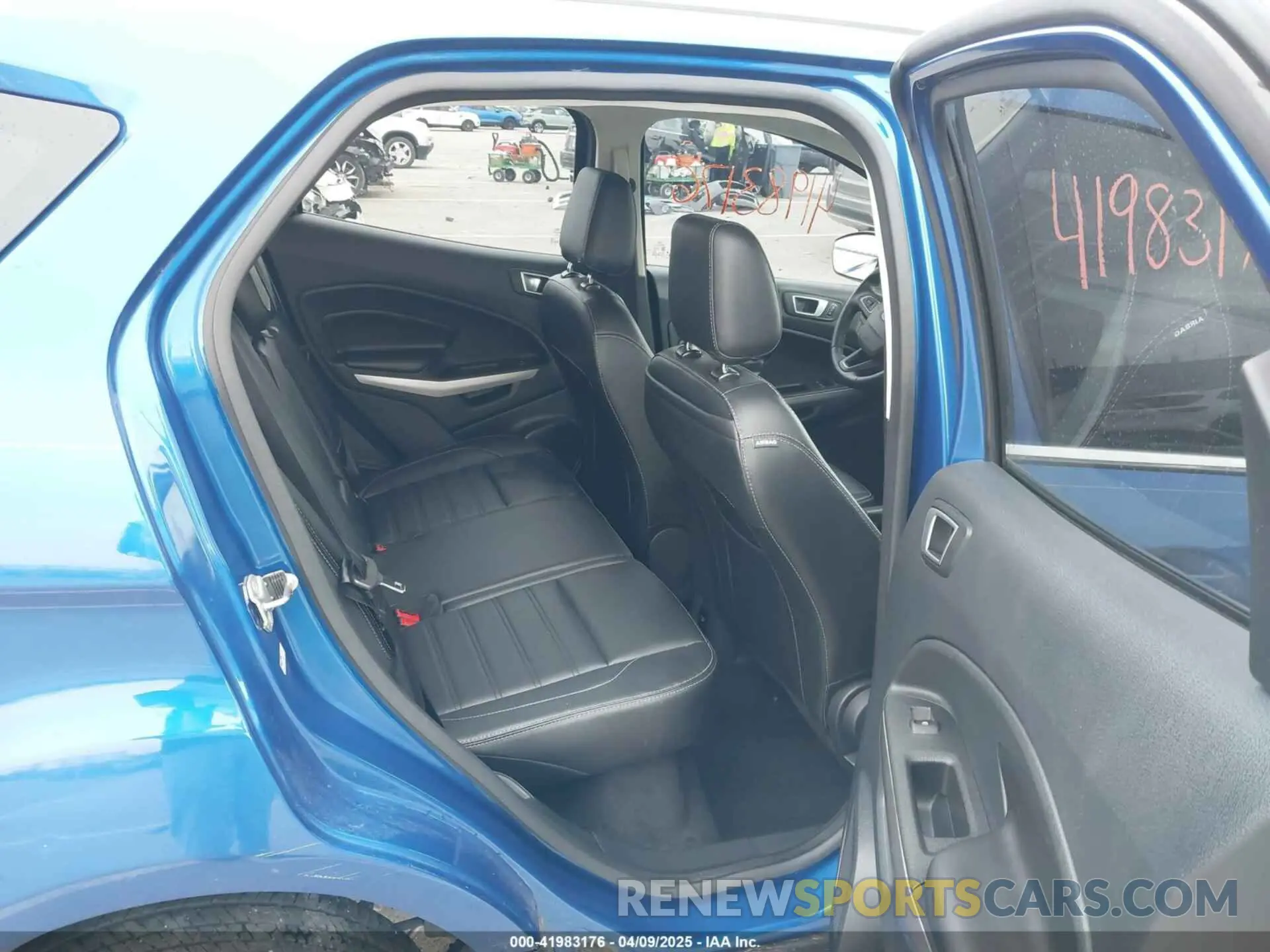 8 Photograph of a damaged car MAJ6S3KL0MC401426 FORD ECOSPORT 2021