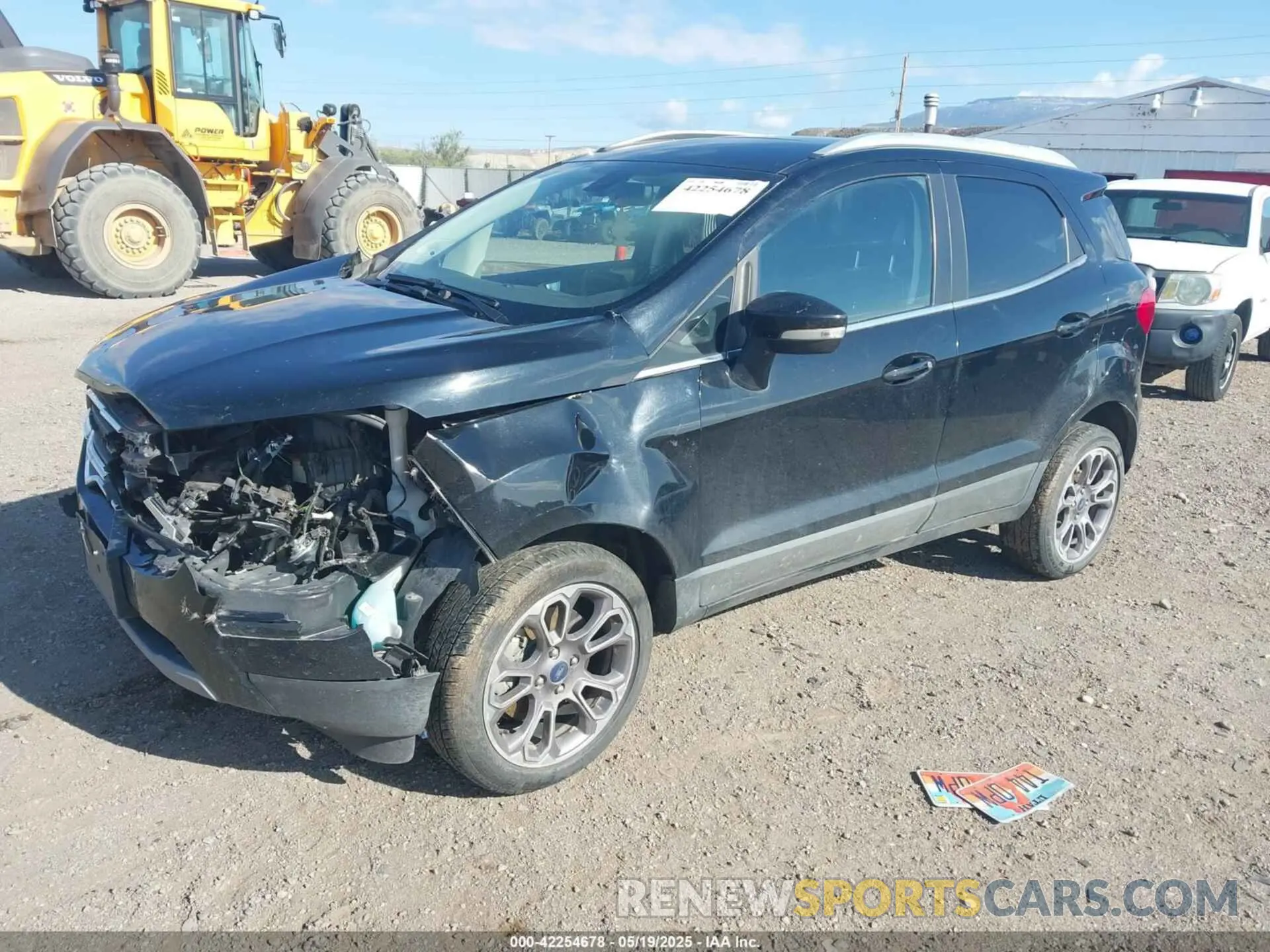 2 Photograph of a damaged car MAJ6S3KL1MC403251 FORD ECOSPORT 2021