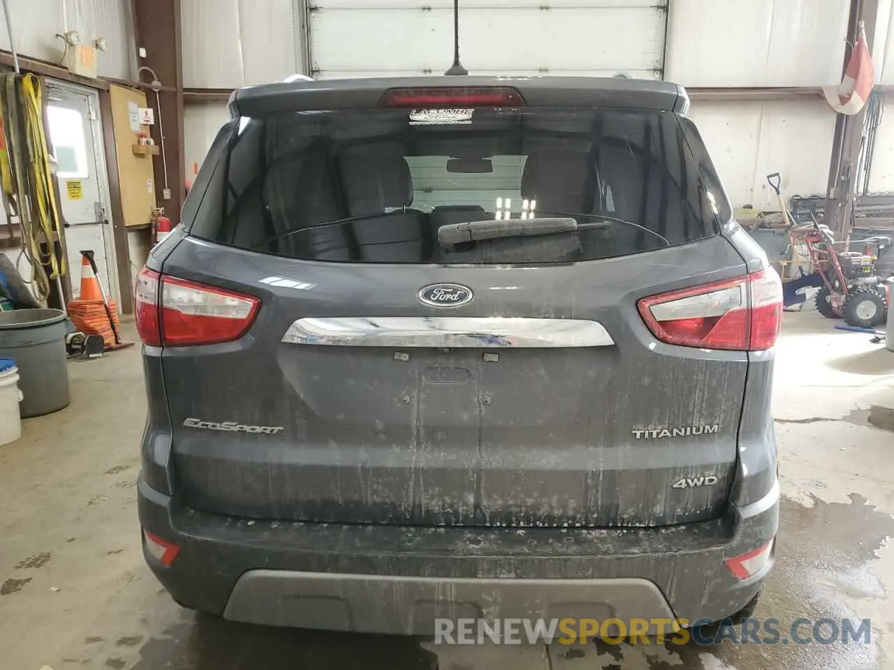 6 Photograph of a damaged car MAJ6S3KL1MC405338 FORD ECOSPORT 2021